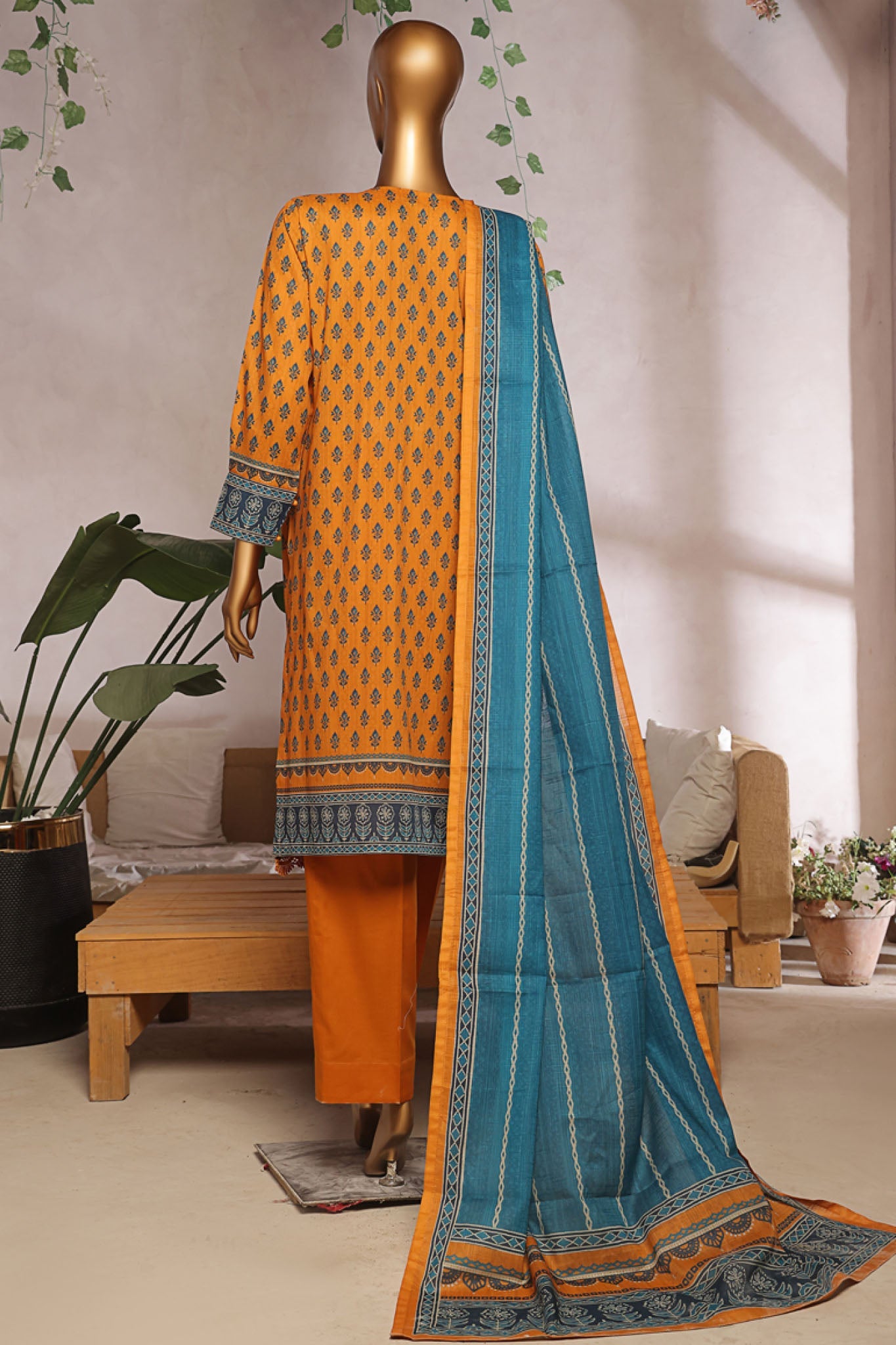 Aashkaar By HZ Stitched 3 Piece Emb Lawn Vol-05 Collection-EPL-002