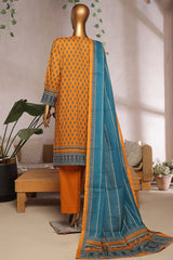 Aashkaar By HZ Stitched 3 Piece Emb Lawn Vol-05 Collection-EPL-002