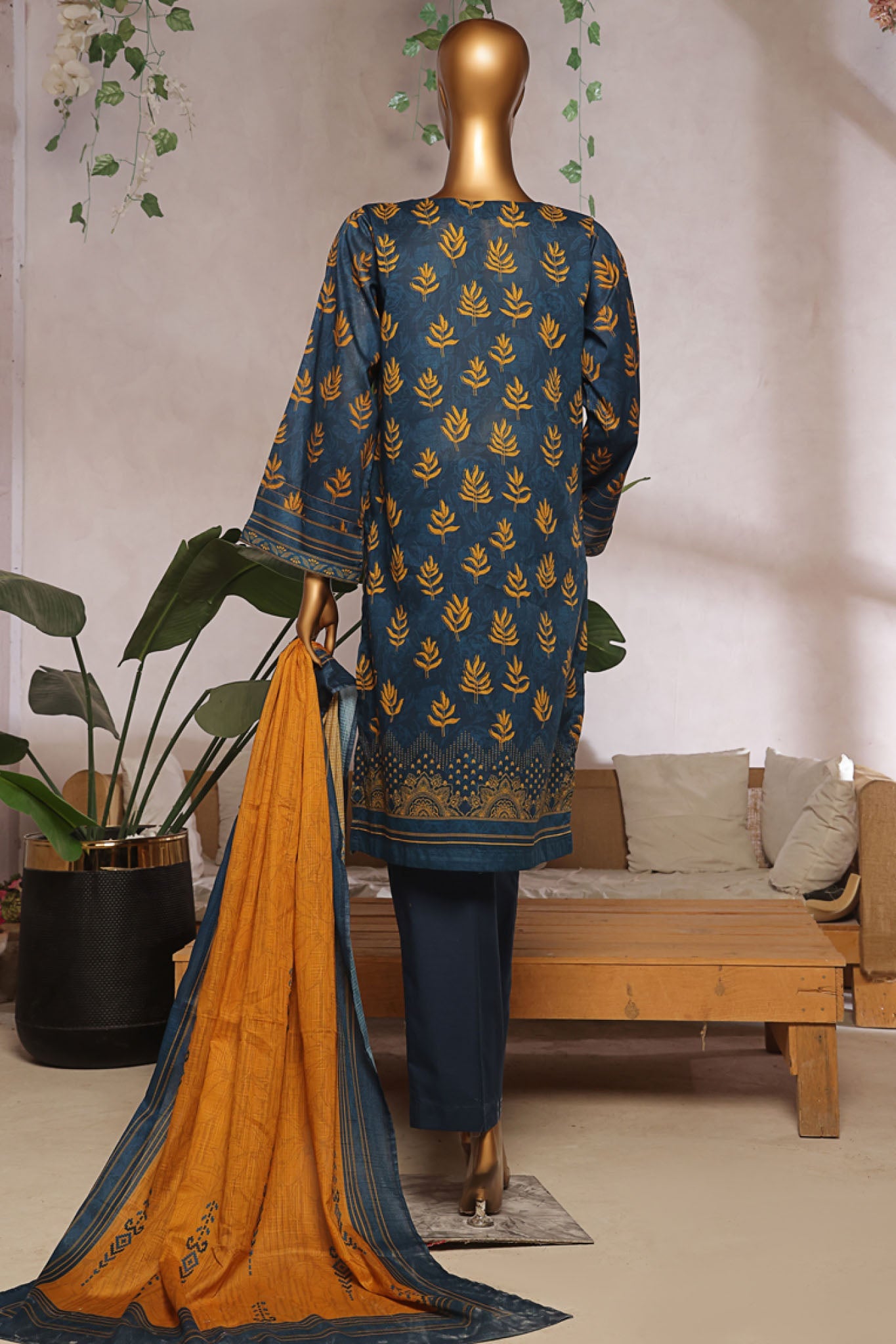 Aashkaar By HZ Stitched 3 Piece Emb Lawn Vol-05 Collection-EPL-004
