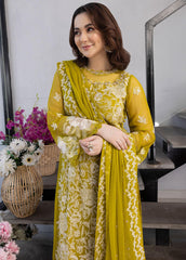 Ensembles by Azure Unstitched 3 Piece Chiffon Eid Collection'2023-ES-027