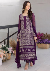 Ensembles by Azure Unstitched 3 Piece Chiffon Eid Collection'2023-ES-028