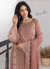 Ensembles by Azure Unstitched 3 Piece Chiffon Eid Collection'2023-ES-029