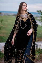 Panache Apparel Stitched Shawl Collection-Eclipse Shawl