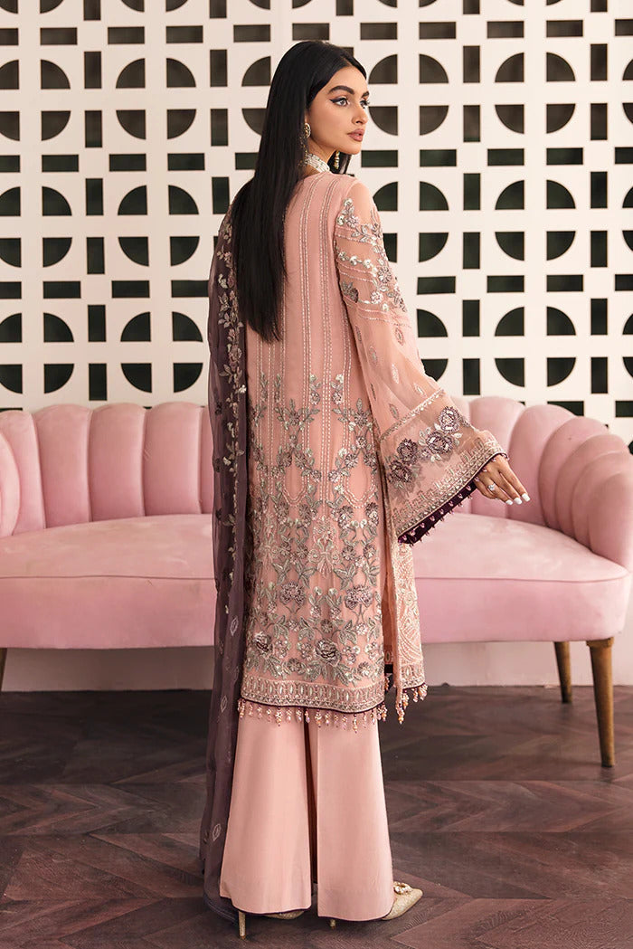 La Florencia by Flossie Unstitched 3 Piece Luxury Chiffon Vol-05 Collection'2022-FE-505