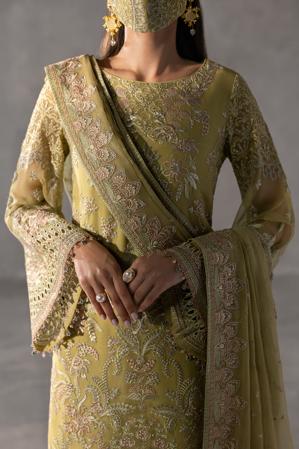 Laconic By Flossie Unstitched 3 Piece Formals Collection'2025-FE - 903