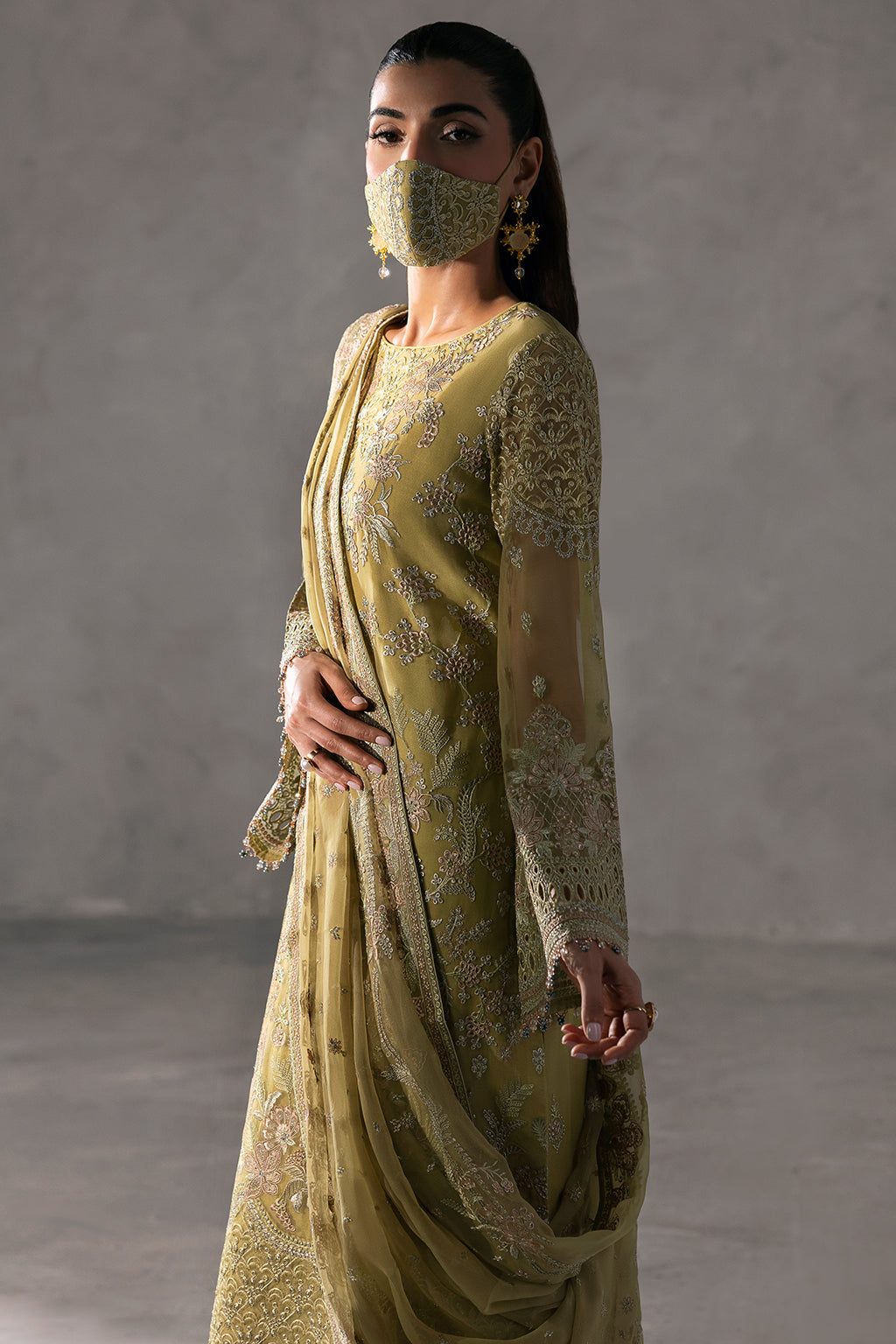 Laconic By Flossie Unstitched 3 Piece Formals Collection'2025-FE - 903