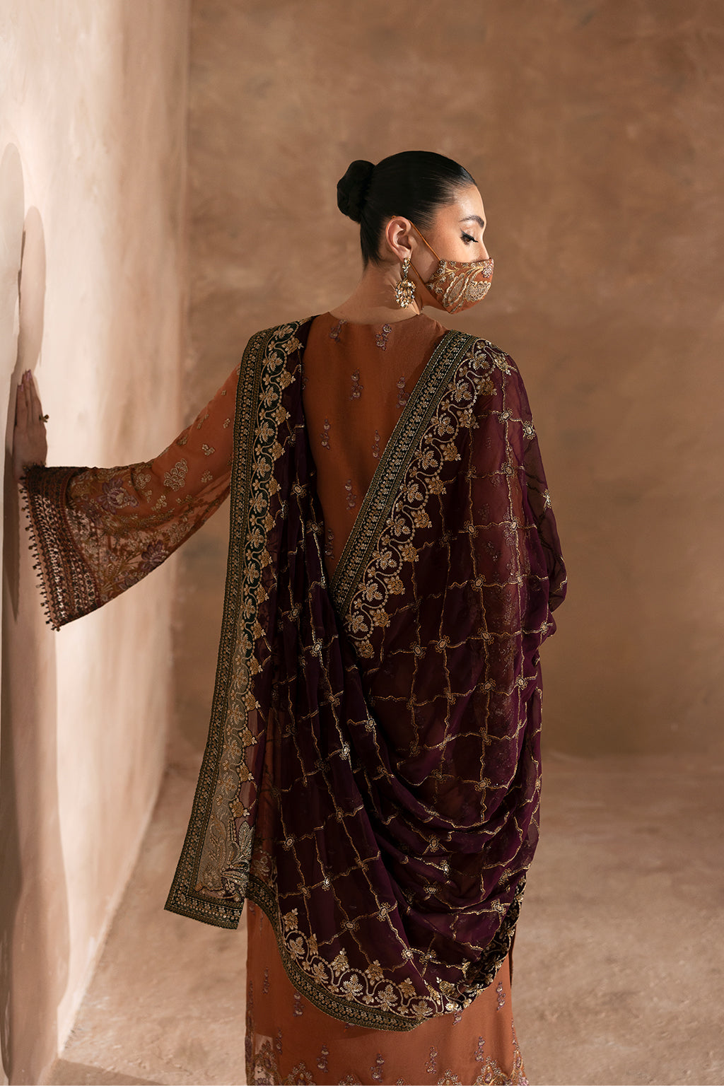 Laconic By Flossie Unstitched 3 Piece Formals Collection'2025-FE - 904