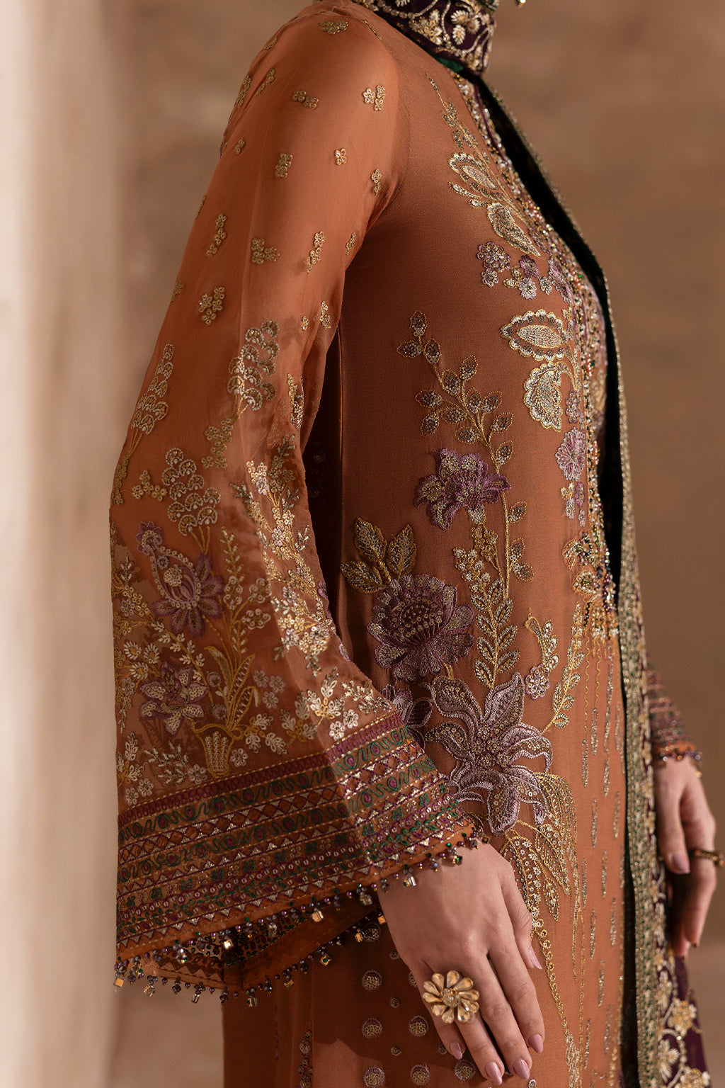 Laconic By Flossie Unstitched 3 Piece Formals Collection'2025-FE - 904