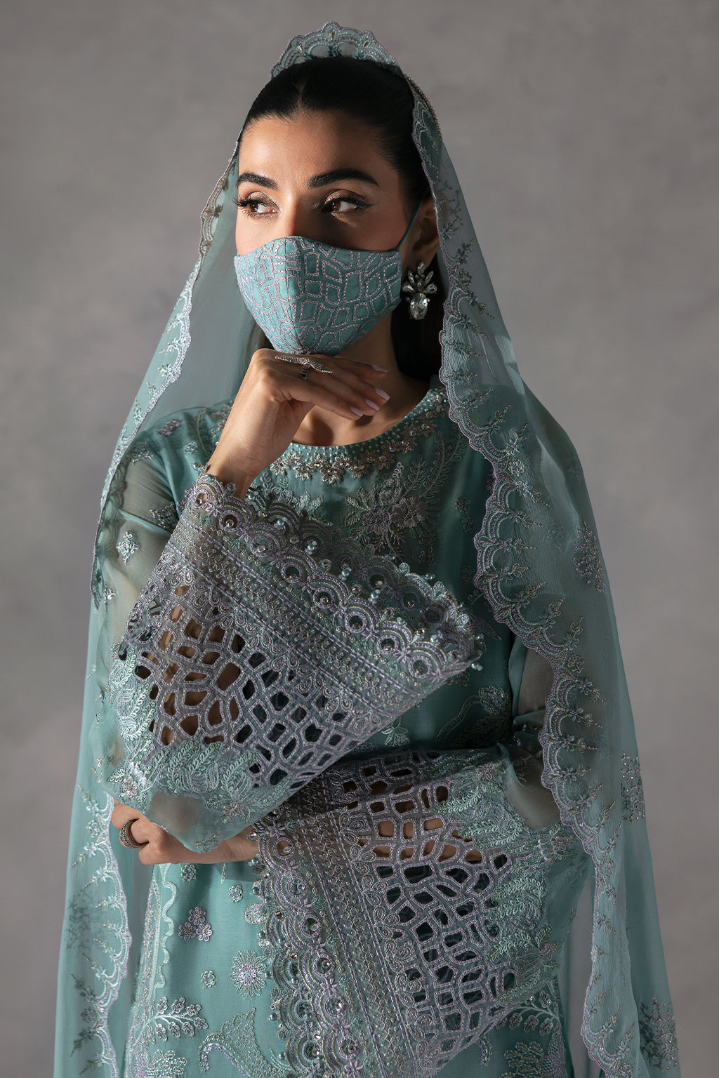 Laconic By Flossie Unstitched 3 Piece Formals Collection'2025-FE - 905 A