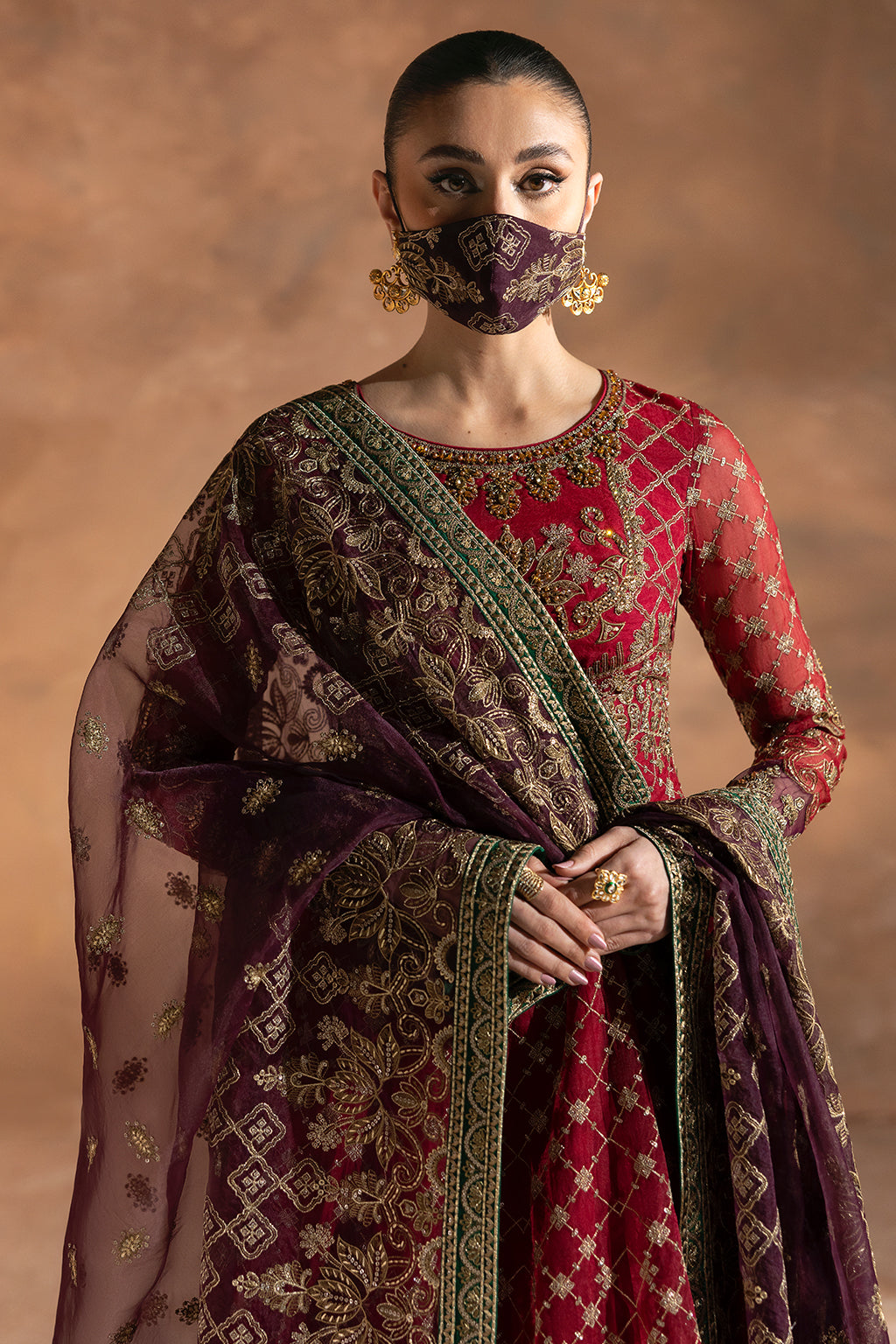 Laconic By Flossie Unstitched 3 Piece Formals Collection'2025-FE - 909