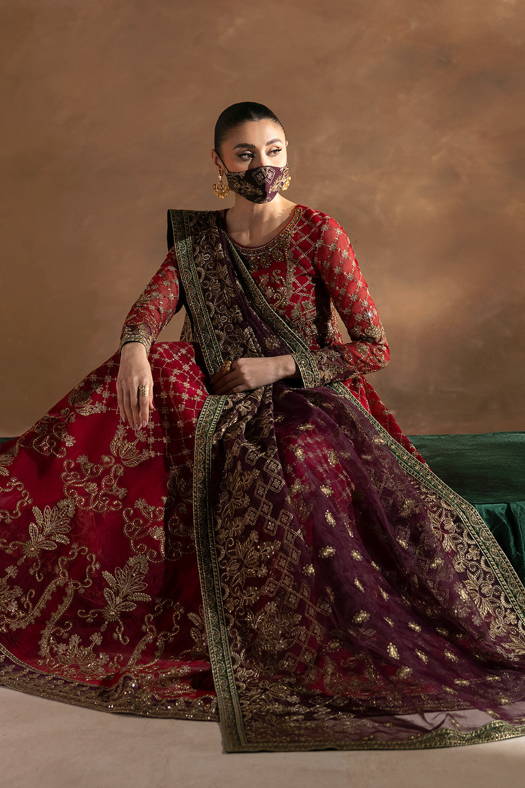 Laconic By Flossie Unstitched 3 Piece Formals Collection'2025-FE - 909