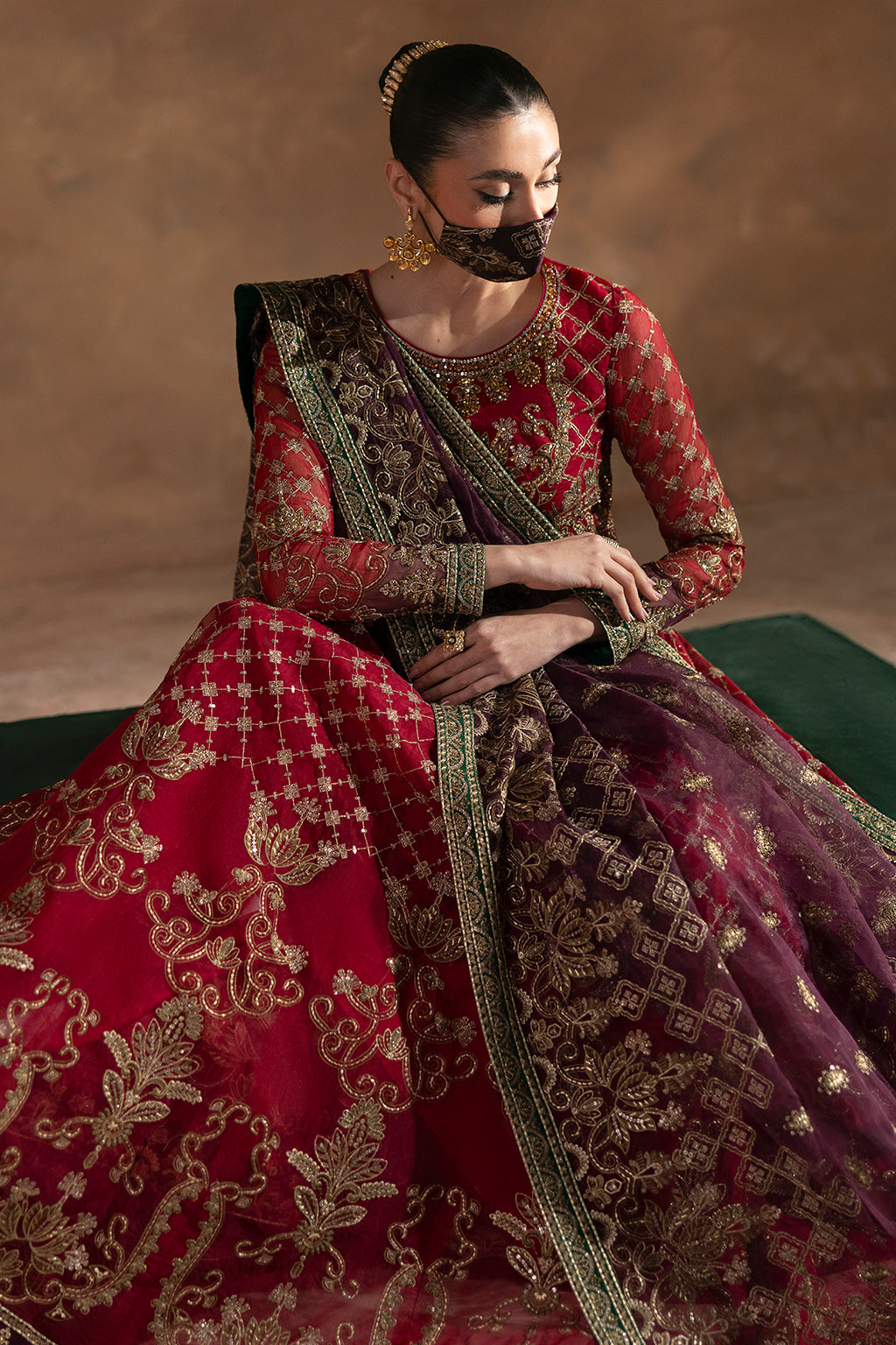 Laconic By Flossie Unstitched 3 Piece Formals Collection'2025-FE - 909