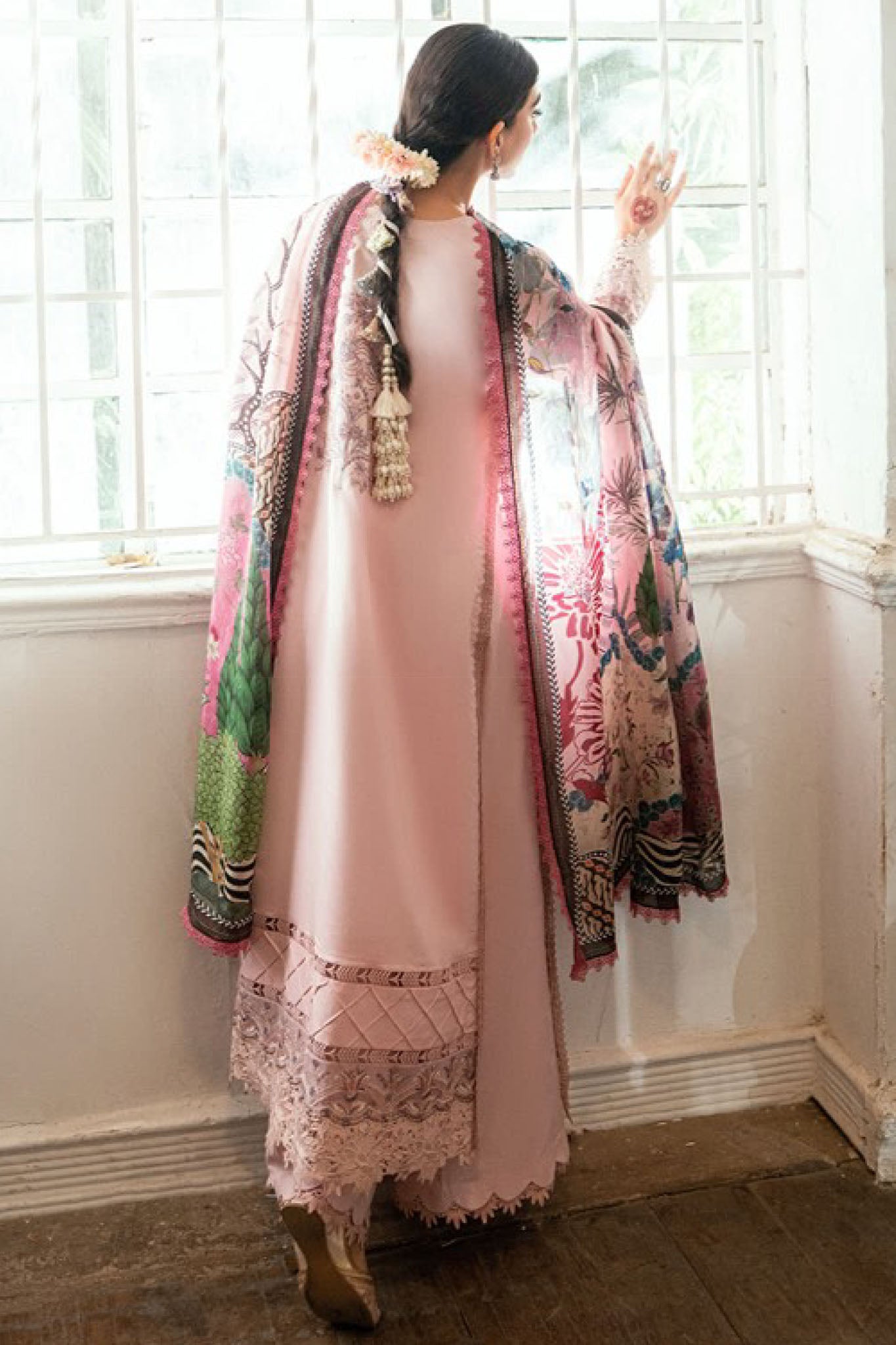 Florent Unstitched 3 Piece Emb Lawn Eid Edit Collection-FEE-01-B