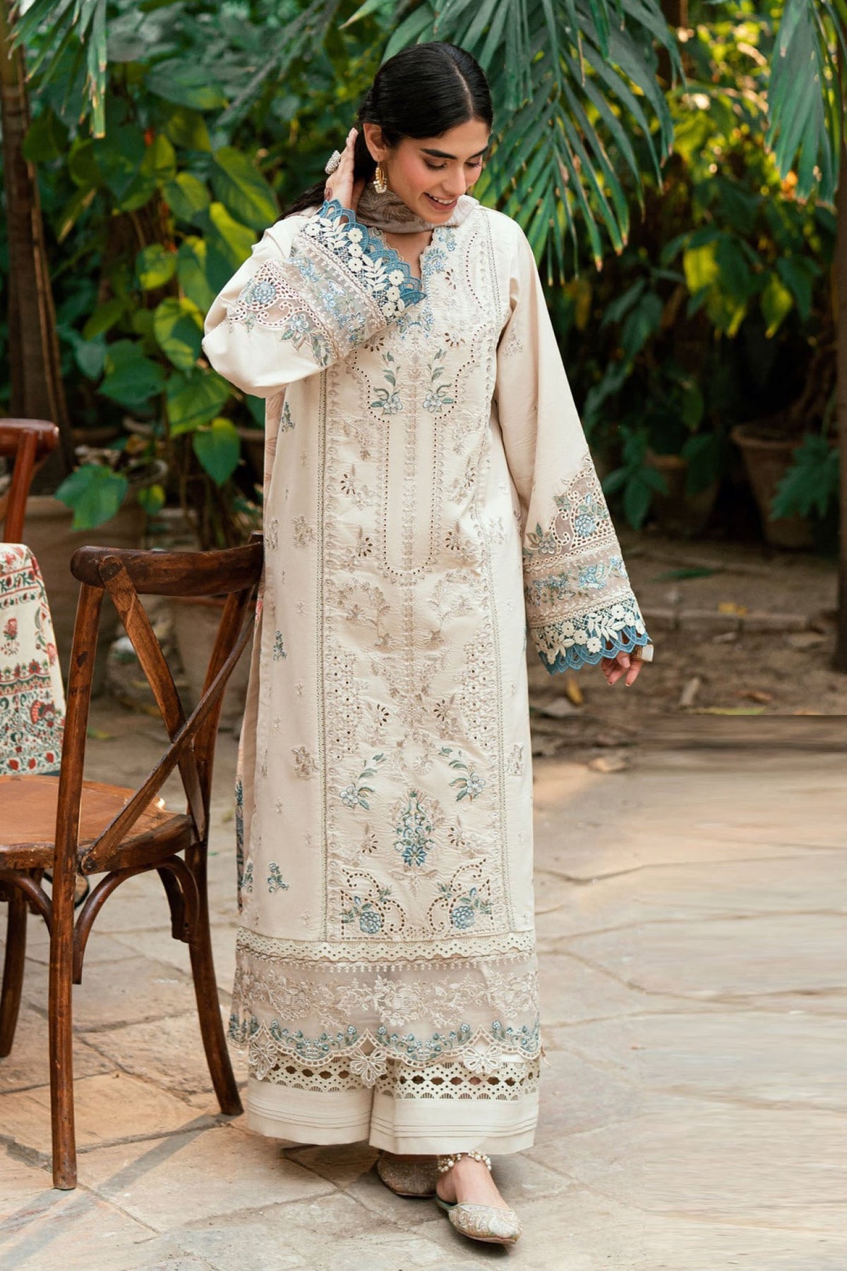 Best Of Florent Unstitched 3 Piece Emb Lawn Eid Edit Collection-FEE-04-B