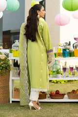 Florent Unstitched 3 Piece Lawn Eid Collection'2025-FEF-07-B