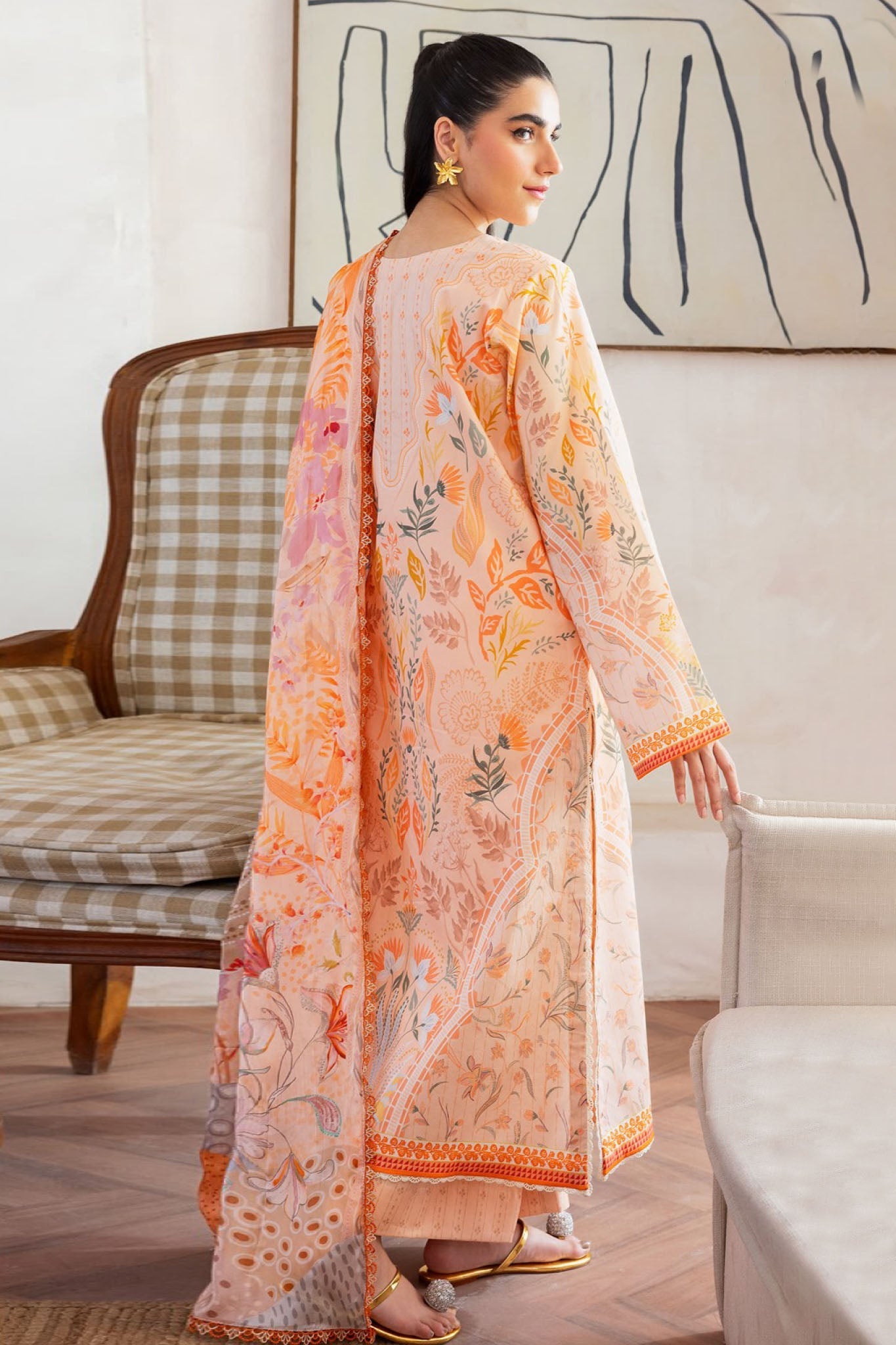 Florent Unstitched 3 Piece Luxury Prints Collection'2025-FL-03-A