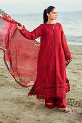 Florent Unstitched 3 Piece Luxury Lawn Eid Edit Collection'2025-FL-03-A