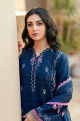 Florent Unstitched 3 Piece Luxury Lawn Eid Edit Collection'2025-FL-04-A