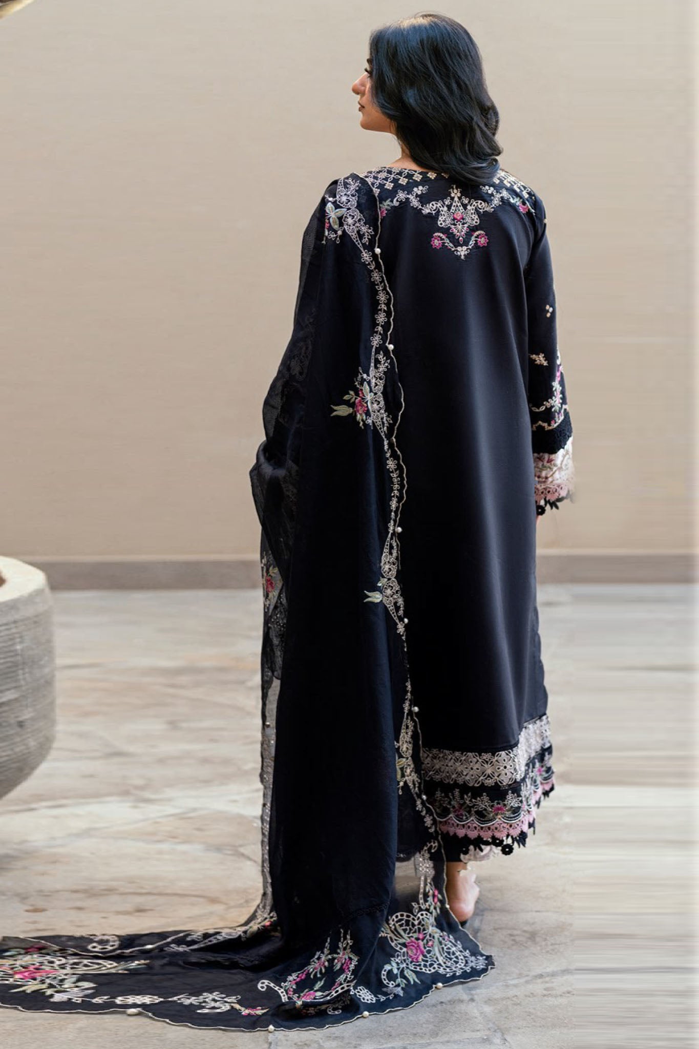 Best Of Florent Unstitched 3 Piece Luxury Lawn Eid Edit Collection'2025-FL-05-A