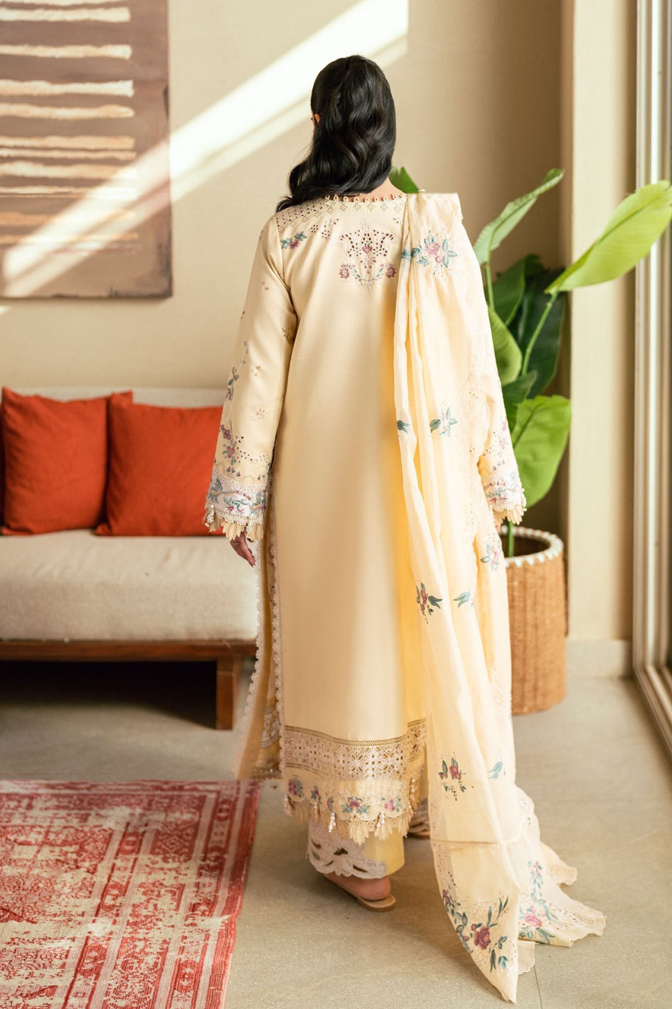Florent Unstitched 3 Piece Luxury Lawn Eid Edit Collection'2025-FL-05-B