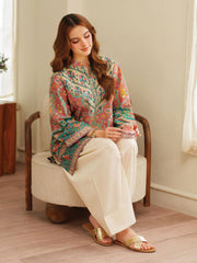 The Bloom Edit by Garnet Stitched 2 Piece Summer Collection'2025-Forest Hue