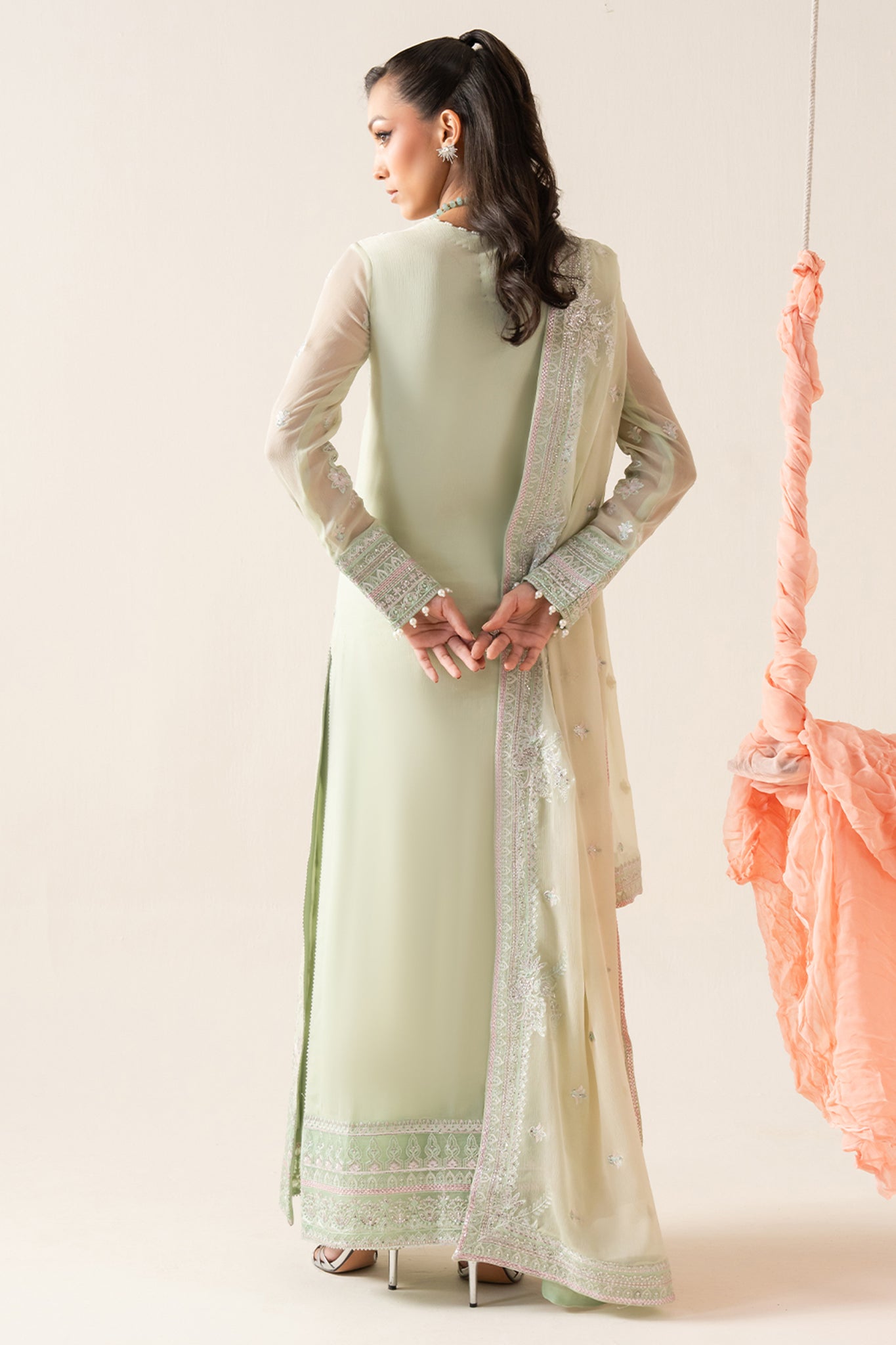 Zaib by Freesia Unstitched 3 Piece Chiffon Collection'2025-FS-50130-Polina