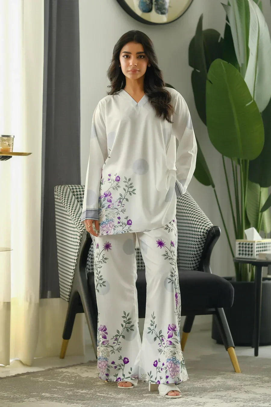 Zaib E Hoor SYAARA Co-Ords Stitched 2Pc Suit