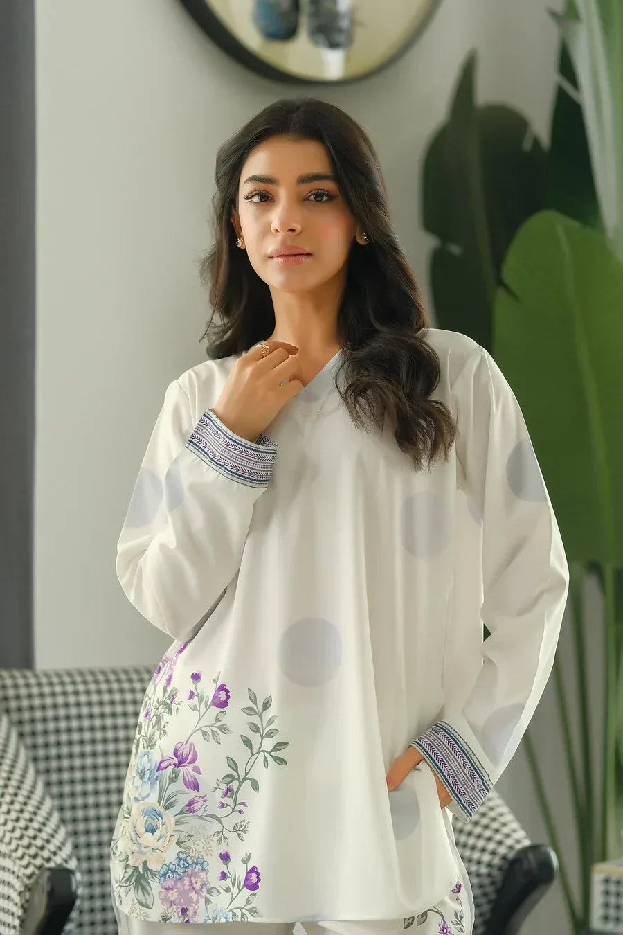 Zaib E Hoor SYAARA Co-Ords Stitched 2Pc Suit