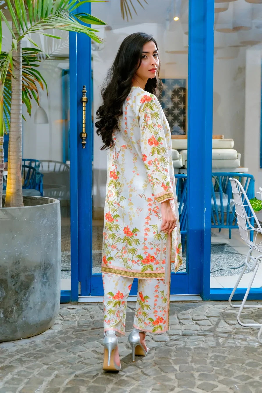 Amal Stitched 2 Piece Luxury Lawn Collection-Nyra
