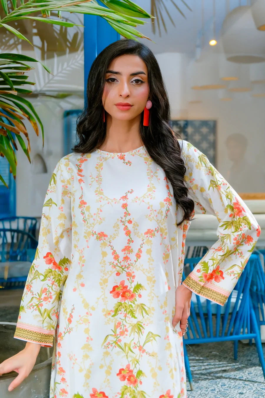 Amal Stitched 2 Piece Luxury Lawn Collection-Nyra