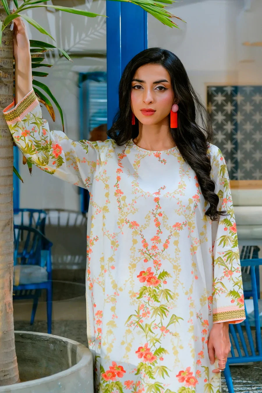 Amal Stitched 2 Piece Luxury Lawn Collection-Nyra