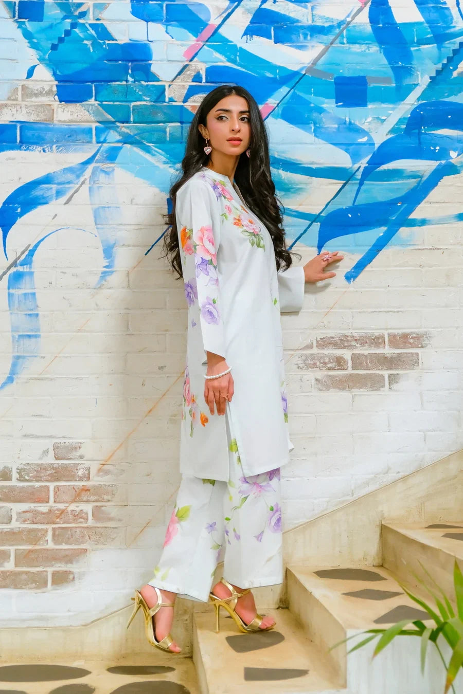 Amal Stitched 2 Piece Luxury Lawn Collection-Stila