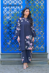 Amal Stitched 2 Piece Luxury Lawn Collection-Nebula