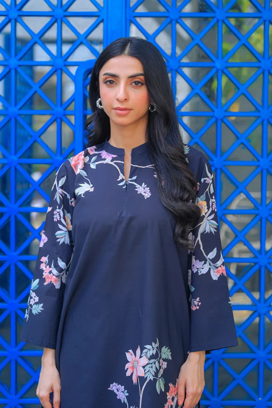 Amal Stitched 2 Piece Luxury Lawn Collection-Nebula