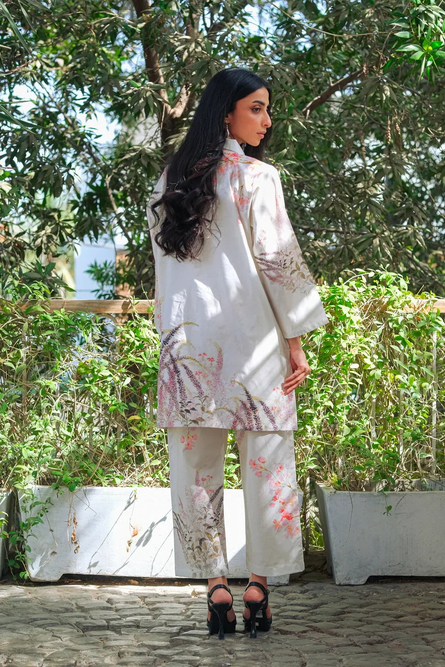 Amal Stitched 2 Piece Luxury Lawn Collection-Eve