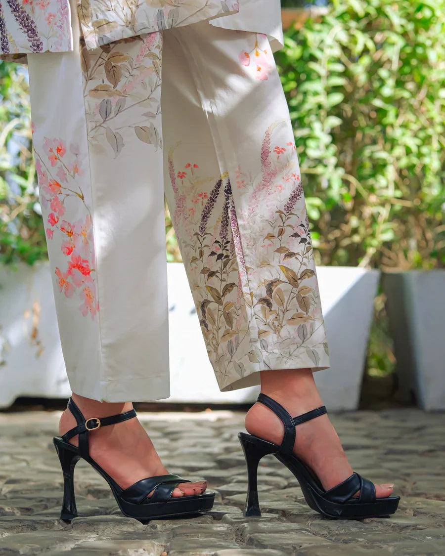 Amal Stitched 2 Piece Luxury Lawn Collection-Eve
