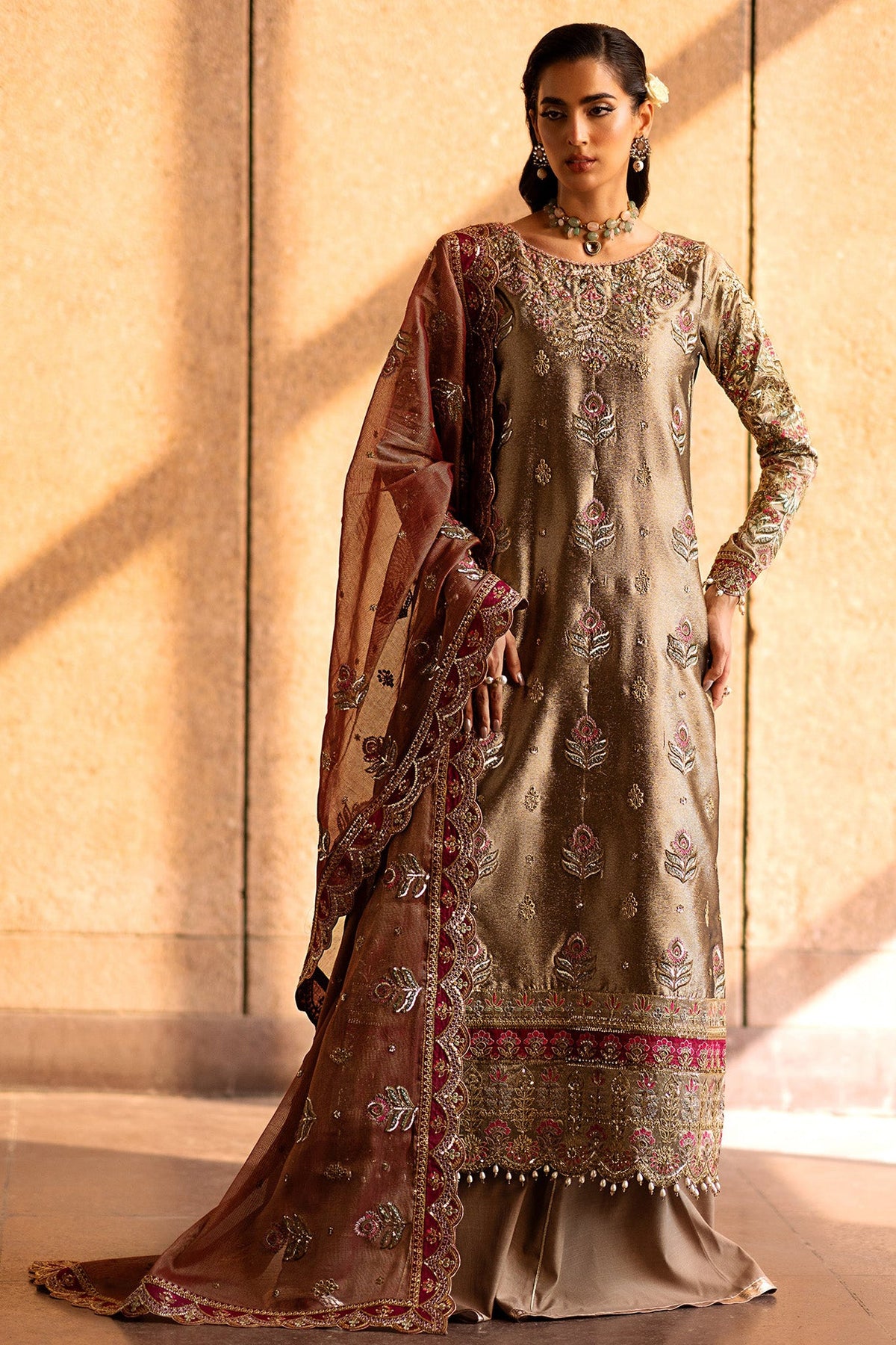 Casabella By Emaan Adeel Unstitched 3 Piece Luxury Formals Collection'2024-Felisa
