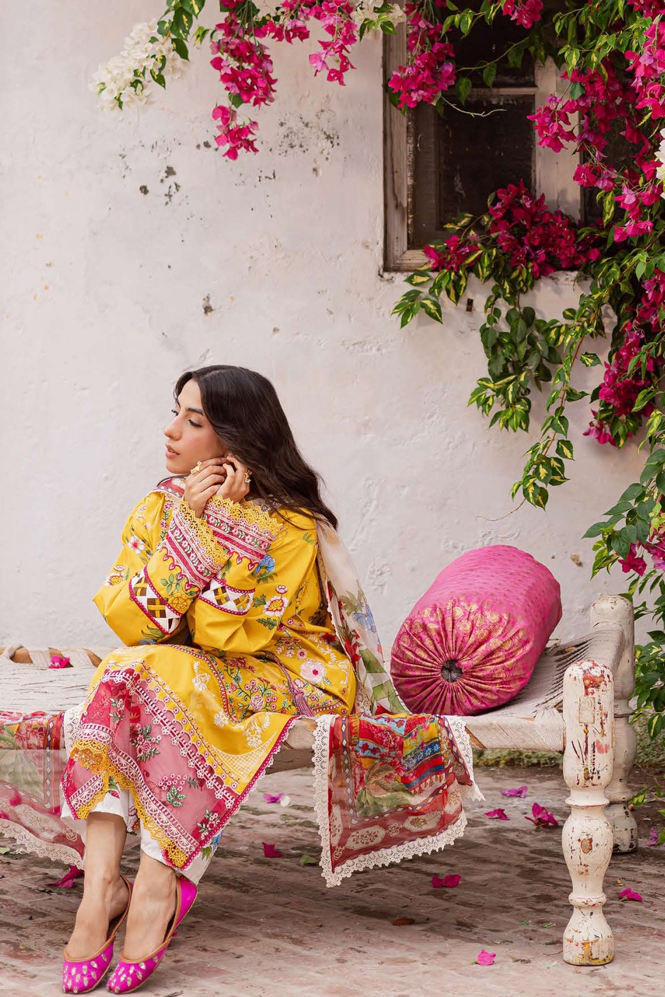 Gulzar By Mahnur Unstitched 3 Piece Winter Collection'2025-G-12