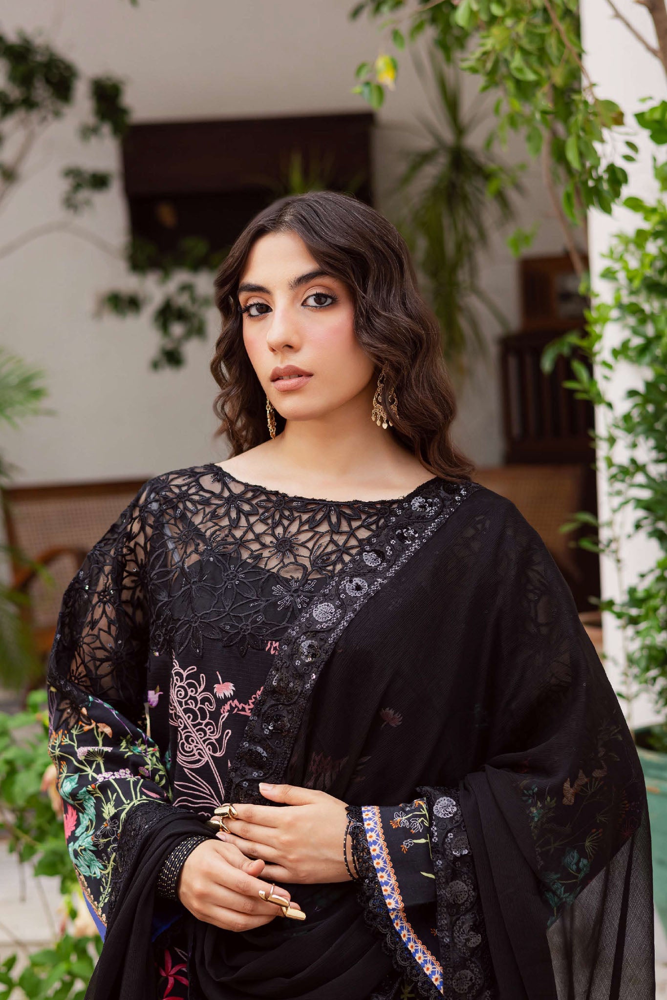 Gulzar By Mahnur Unstitched 3 Piece Winter Collection'2025-G-01