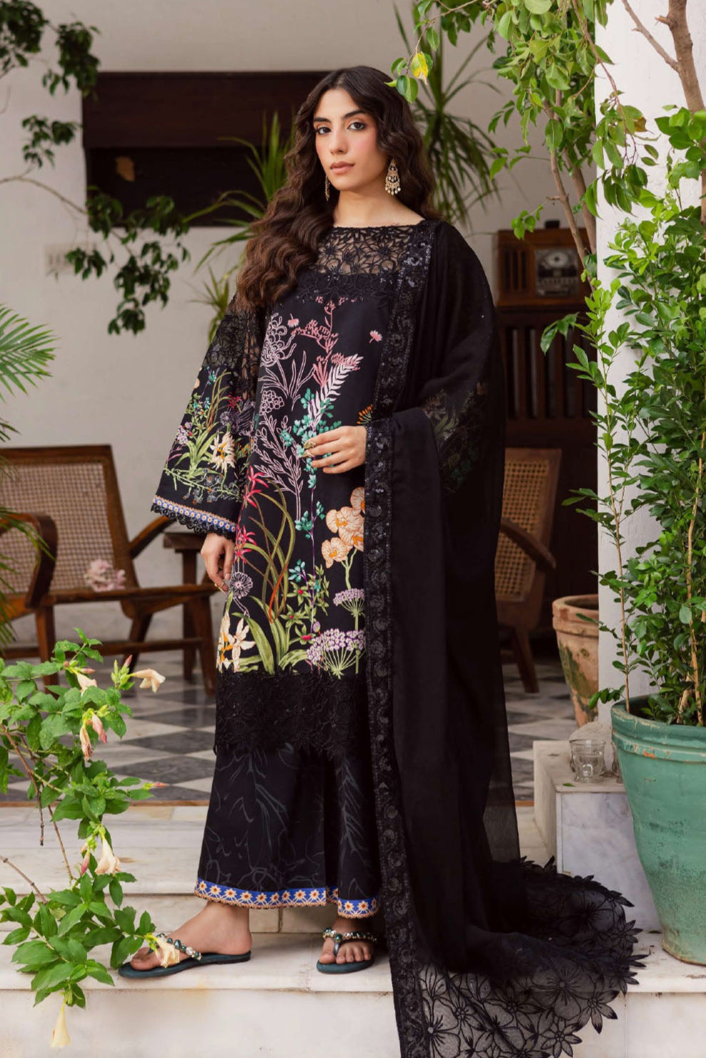 Gulzar By Mahnur Unstitched 3 Piece Winter Collection'2025-G-01