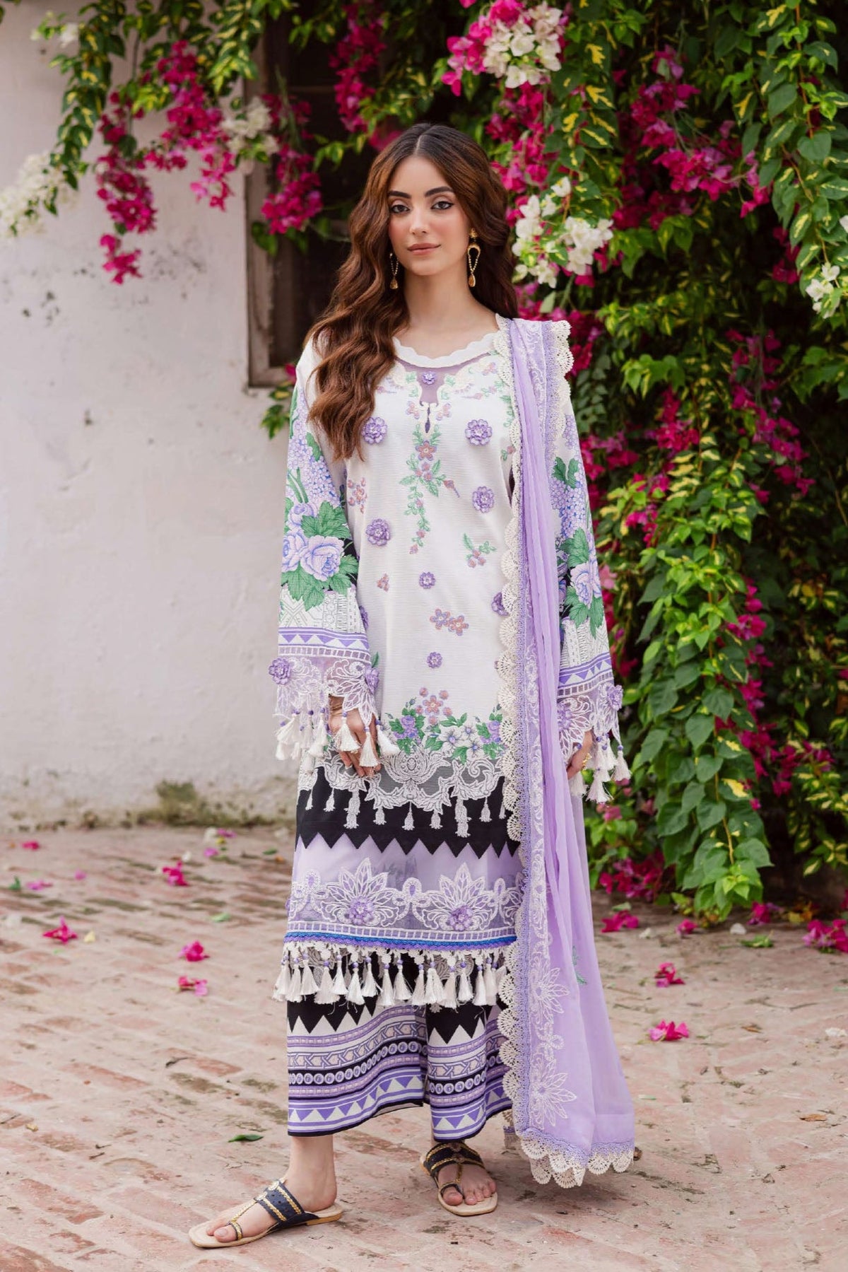 Gulzar By Mahnur Unstitched 3 Piece Winter Collection'2025-G-02