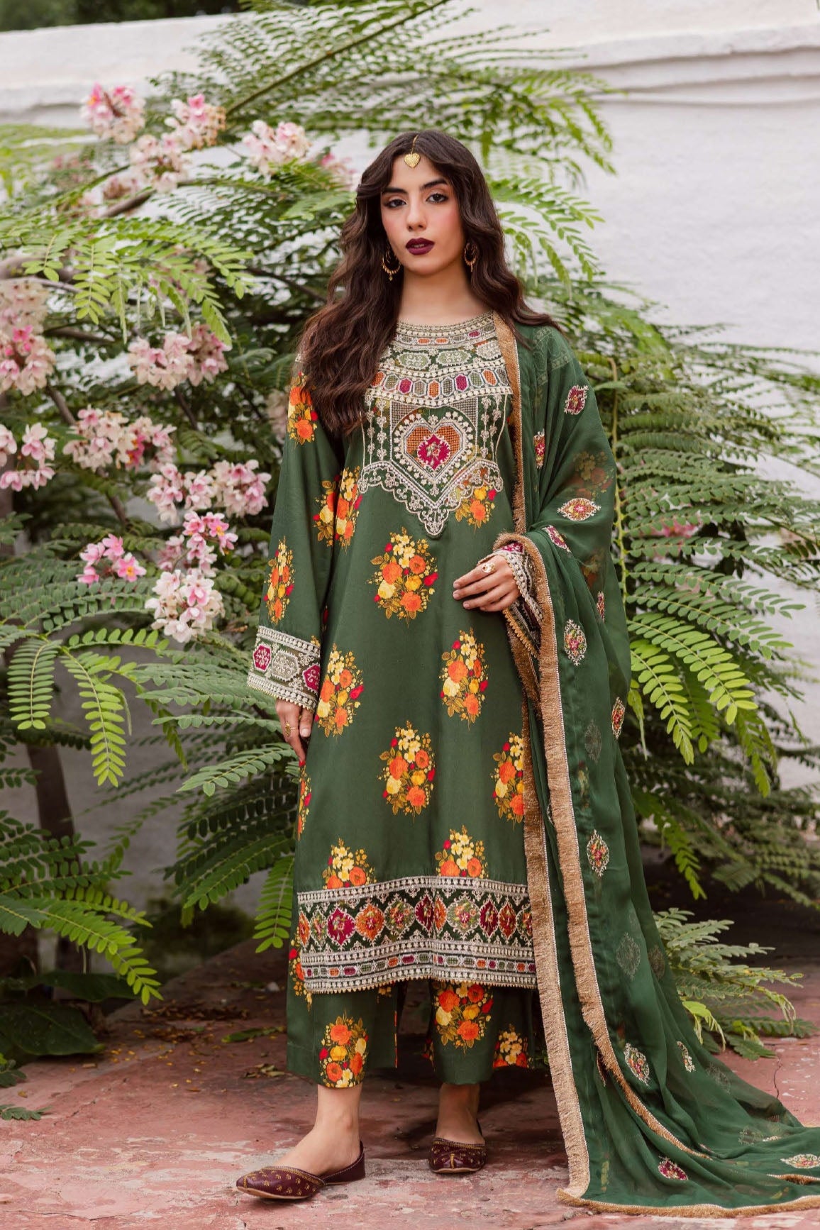 Gulzar By Mahnur Unstitched 3 Piece Winter Collection'2025-G-05