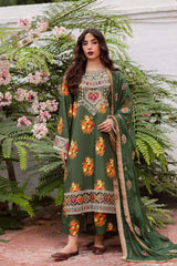 Gulzar By Mahnur Unstitched 3 Piece Winter Collection'2025-G-05