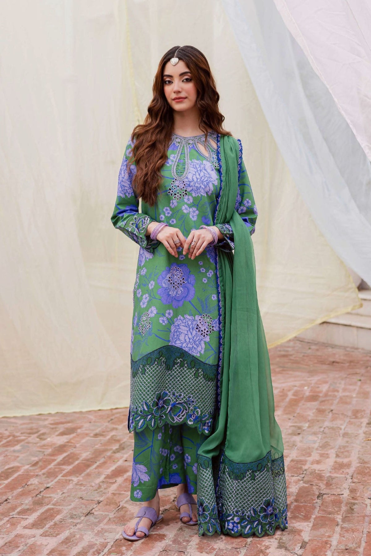 Gulzar By Mahnur Unstitched 3 Piece Winter Collection'2025-G-06