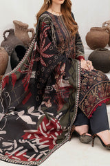 Ghazal By Ramsha Unstitched 3 Piece Luxury Lawn Vol-02 Collection'2024-G-201