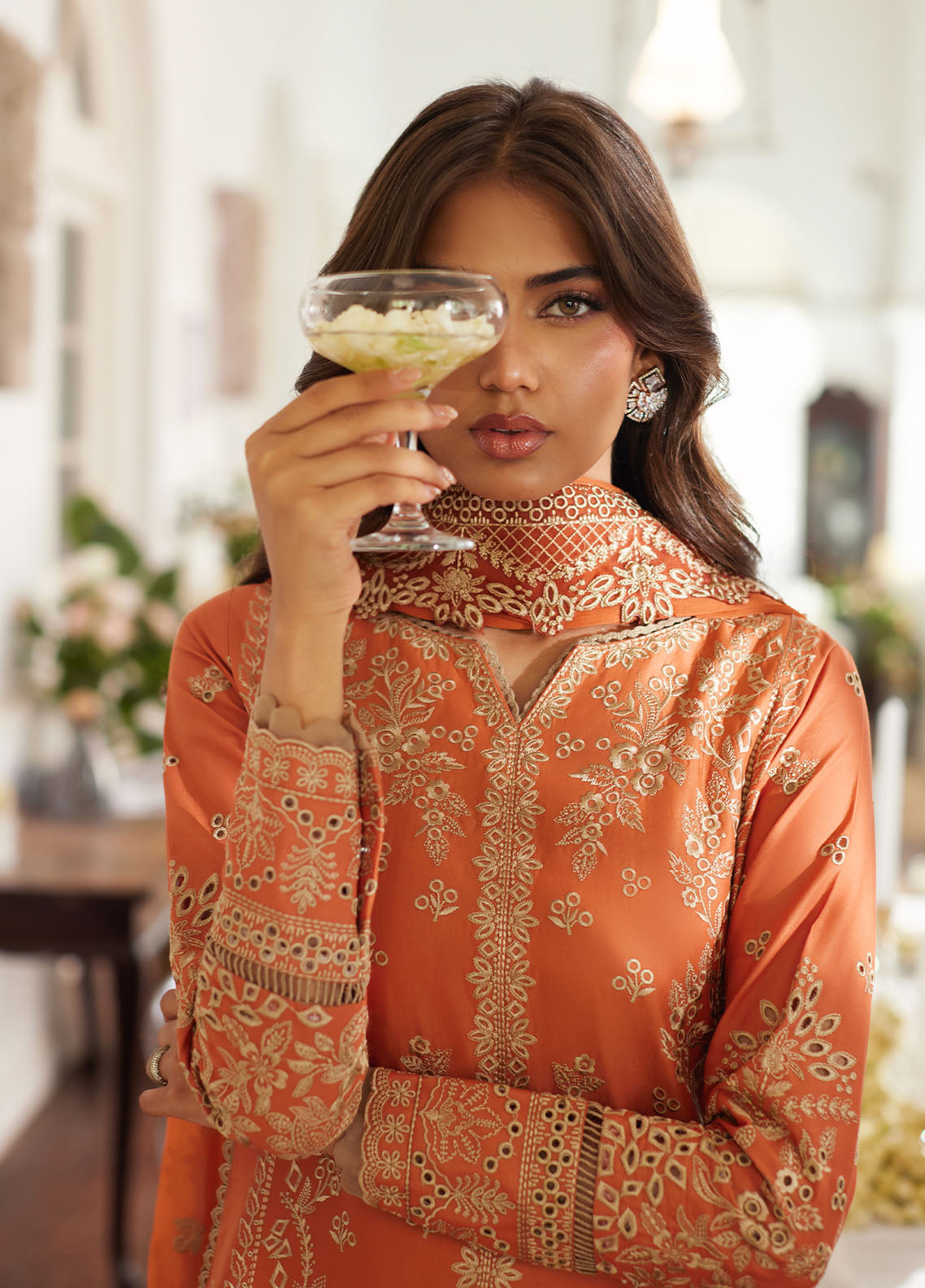 Lumiere By Gulaal Unstitched 3 Piece Chikankari Lawn Collection'2025-Solara