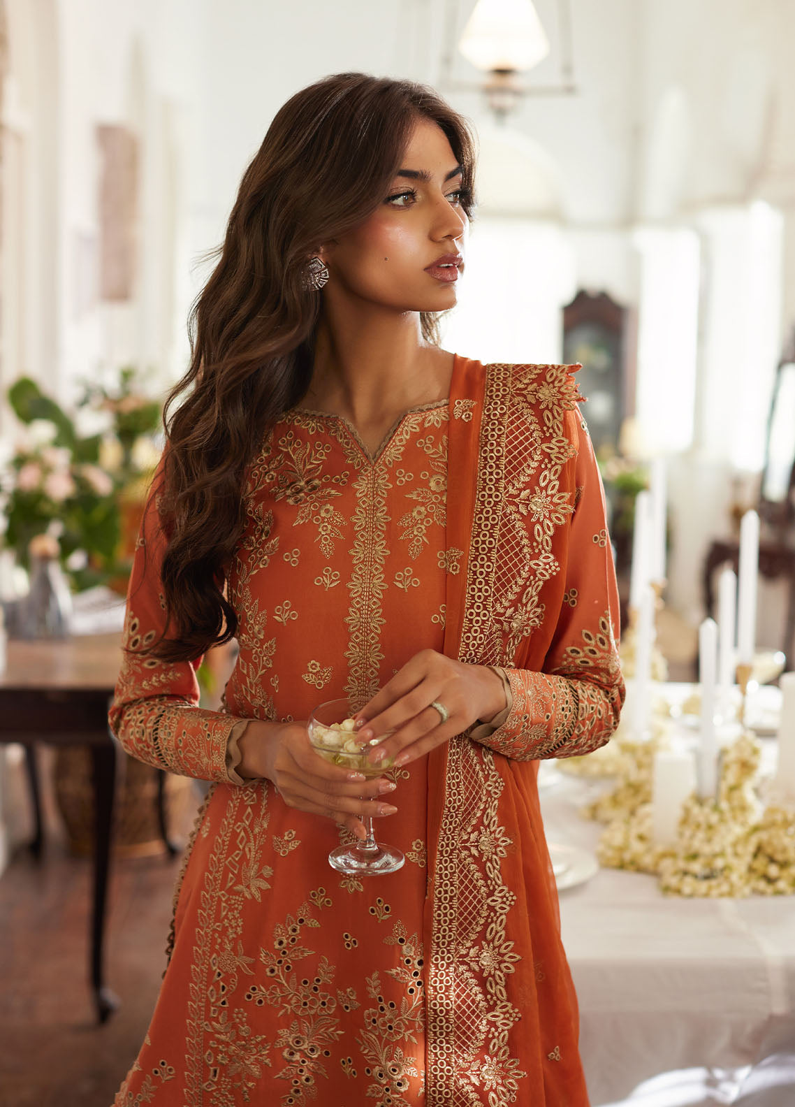 Lumiere By Gulaal Unstitched 3 Piece Chikankari Lawn Collection'2025-Solara