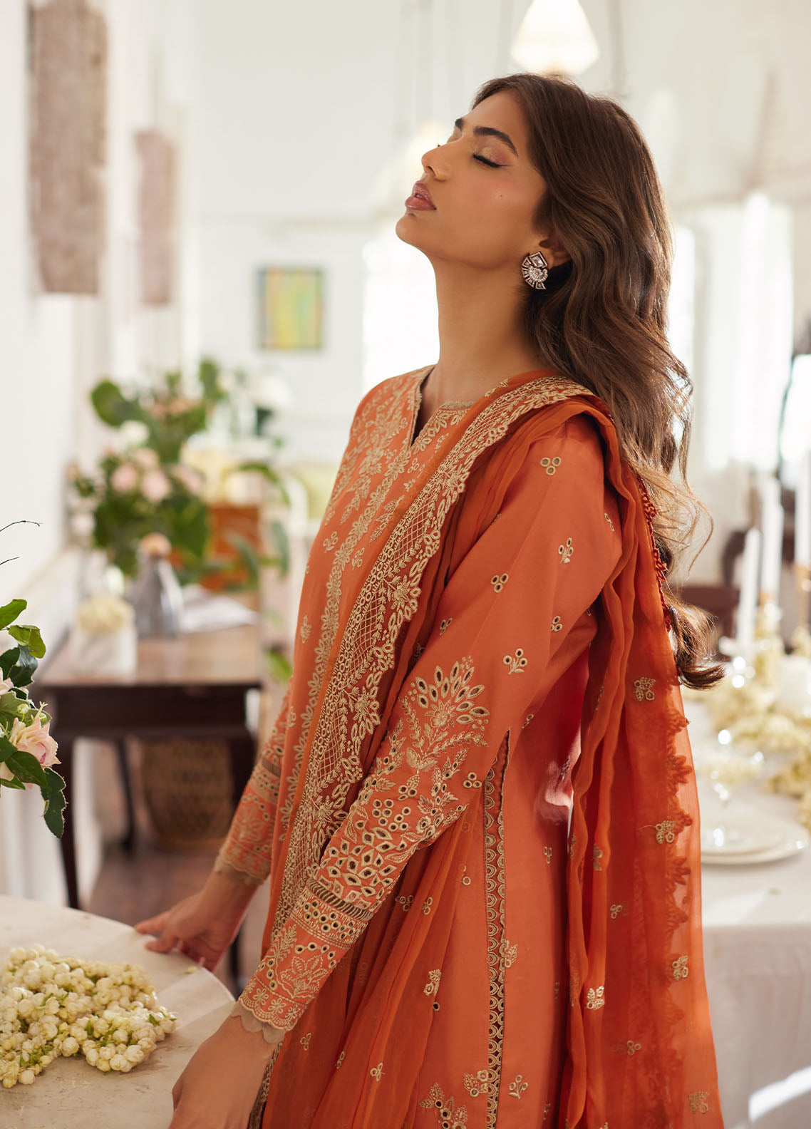 Lumiere By Gulaal Unstitched 3 Piece Chikankari Lawn Collection'2025-Solara