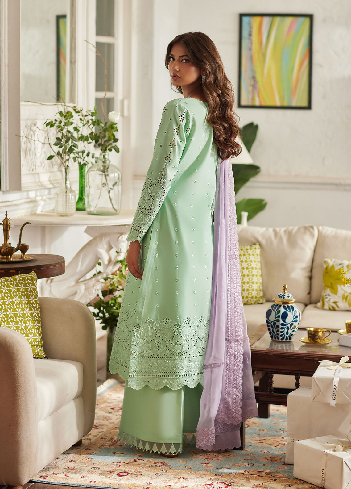 Lumiere By Gulaal Unstitched 3 Piece Chikankari Lawn Collection'2025-Alira