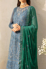 Chant D l'Amour By Gulaal Unstitched 3 Piece Emb Chiffon Eid Collection'2024-GL-02-Helia